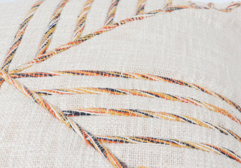 Set Of 3 Hand Tufted Texture Boho Ivory Mustard Yellow Fringe Cushion Cover
