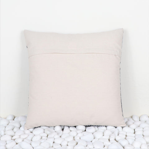 Set Of 3 Hand Loom Woven Texture Boho Ivory Pink Cushion Cover