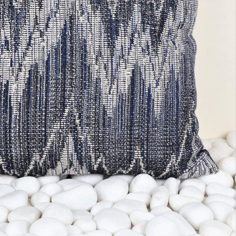 Set Of 3 Hand Loom Woven Texture Boho Ivory Pink Cushion Cover