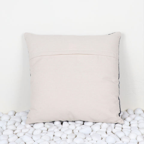 Set Of 3 Hand Loom Woven Texture Boho Ivory Pink Cushion Cover