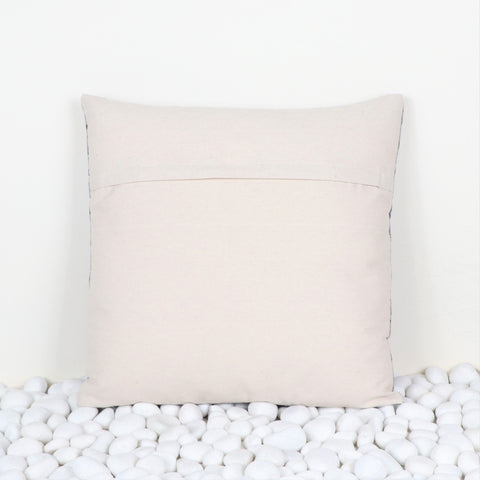 Set Of 2 Hand Loom Woven Texture Boho Ivory Pink Cushion Cover