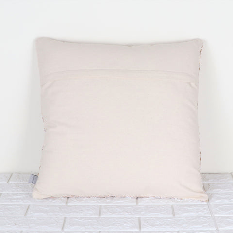 Set Of 3 Hand Tufted Boho Ivory Gray Cushion Cover